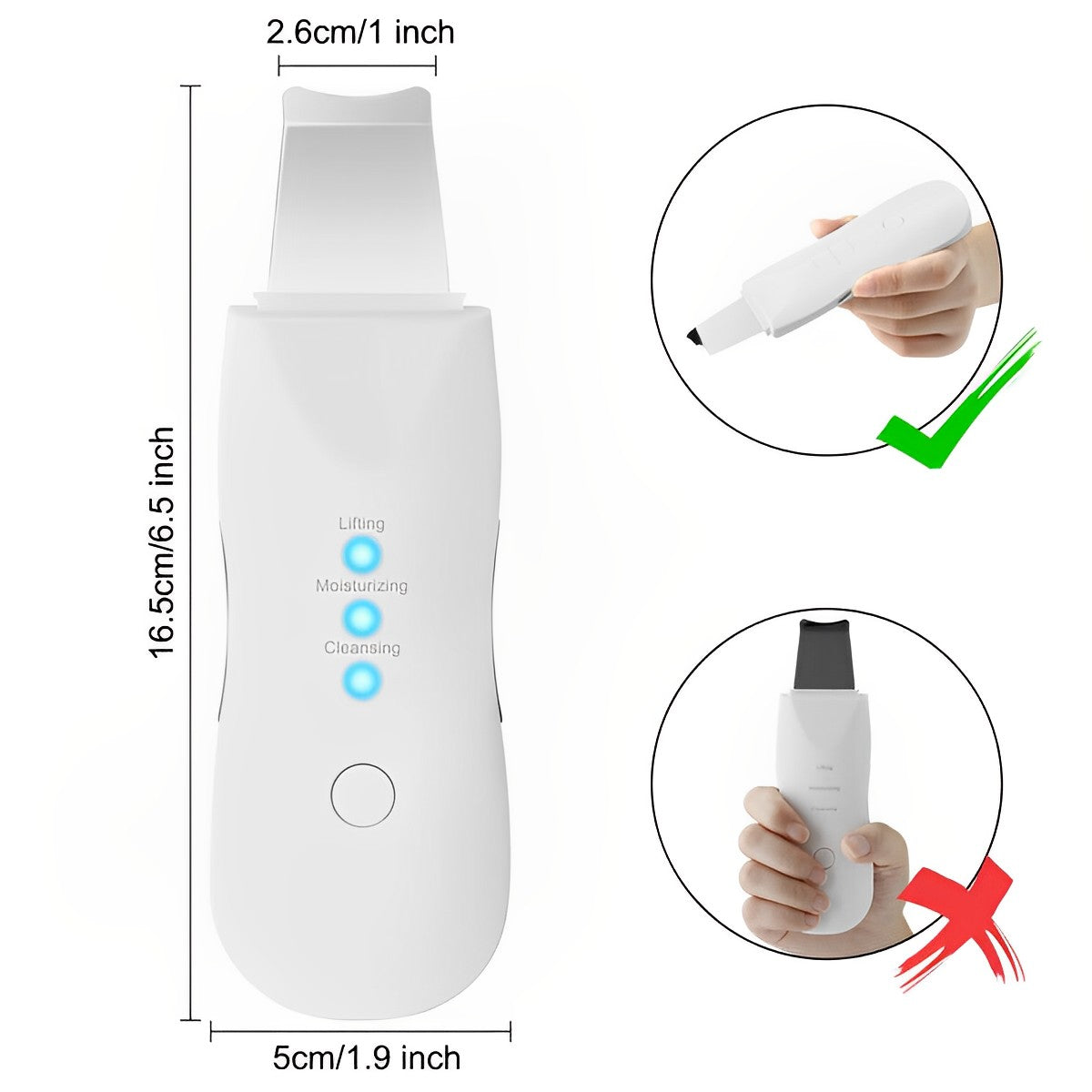 Top-Rated Ultrasonic Skin Scrubber Spatula