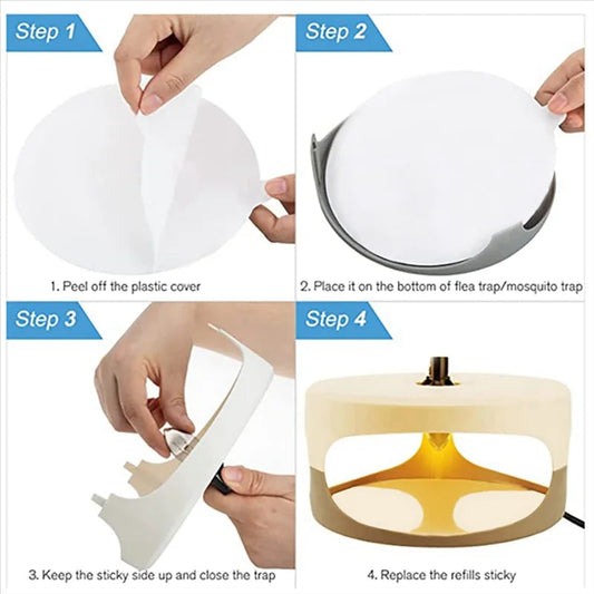 Sticky Bed Bug Trap Refill Glue Boards