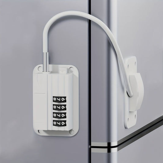 Secure Fridge Door Safety Lock with Code