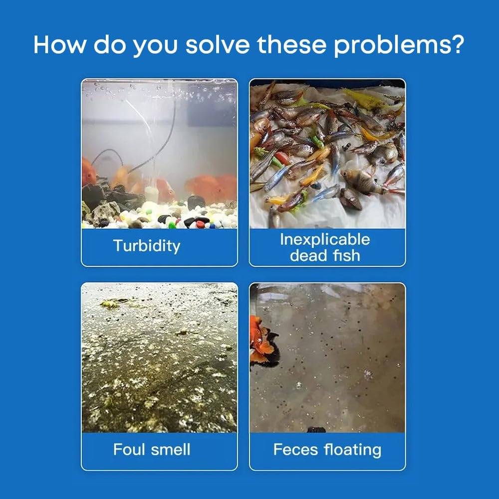 3 Pack Fish Tank Cleaner Liquid