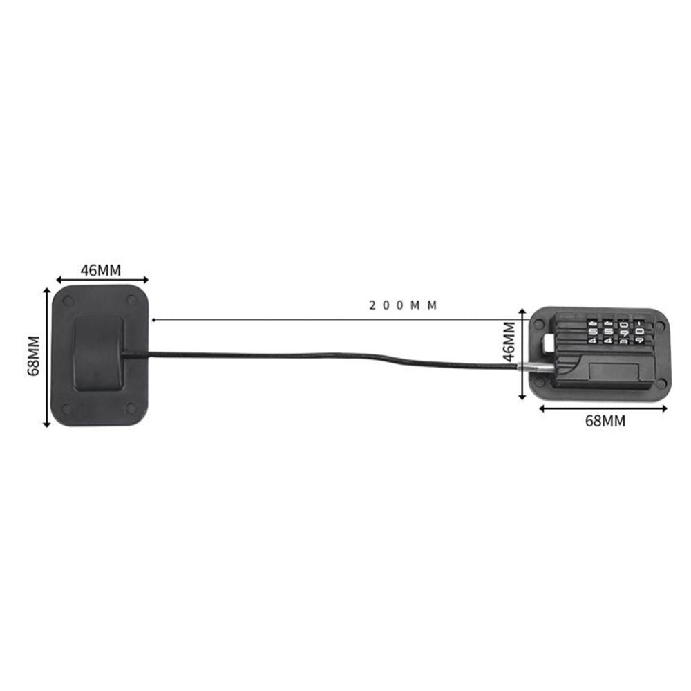 Secure Fridge Door Safety Lock with Code