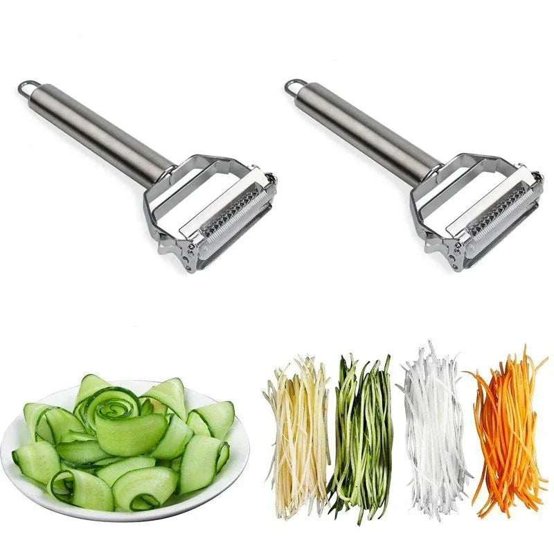 Ultra-Sharp Stainless Steel Multifunction Vegetable Slicer