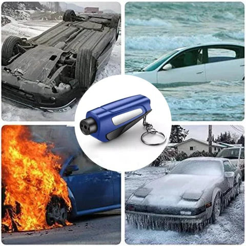 Compact safety hammer for rescue and escape