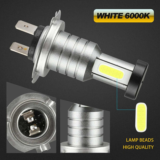 4x H7 LED Headlight Bulb Kit