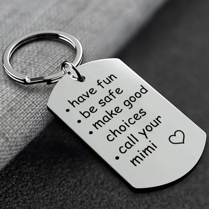 Reminder to Do Things Stainless Steel Keychain - 🎁Warm Gift🎅