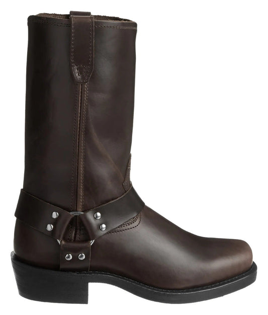 Men's Black Harness Boot - 11 Inch Tall