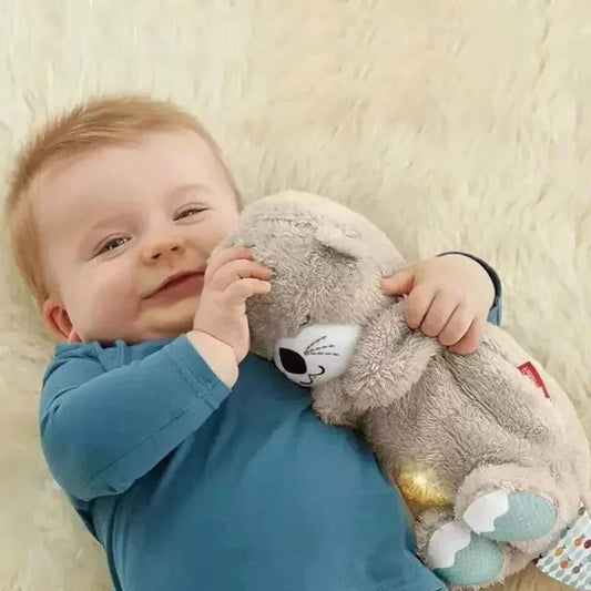 Breathing Otter Musical Stuffed Baby Plush Toy – Perfect Newborn Sensory Comfort Gift