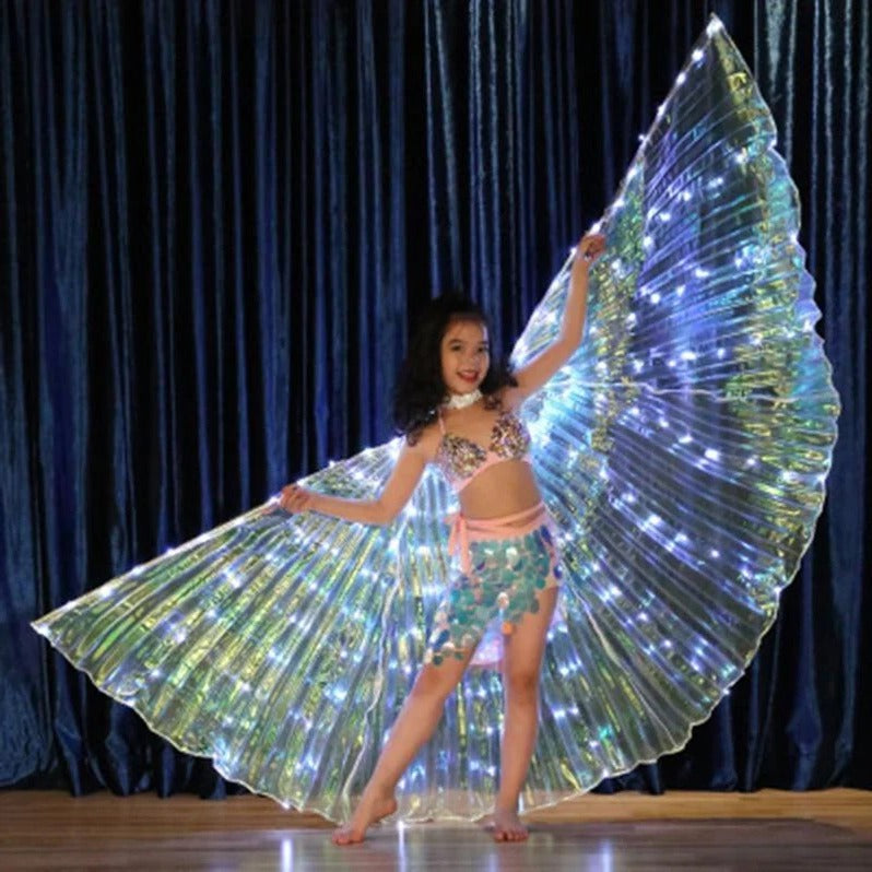 LED Fluorescent Butterfly Wings