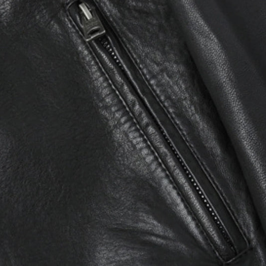 Men's leather jacket