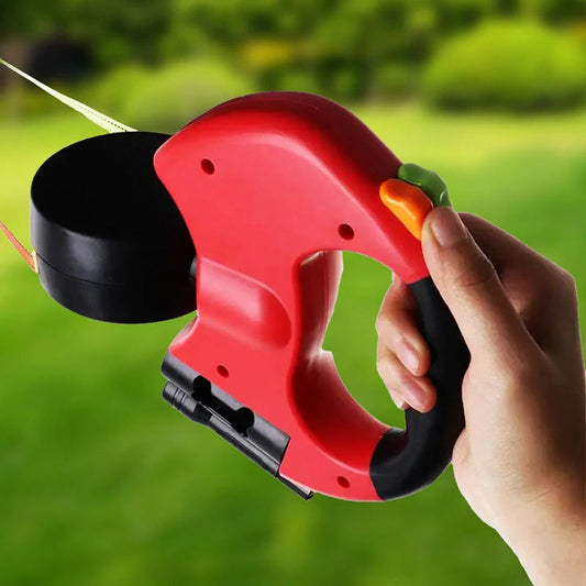 Dual Dog Leash with Flashlight & Waste Bag