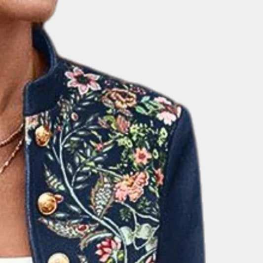 Women's Floral Blazer