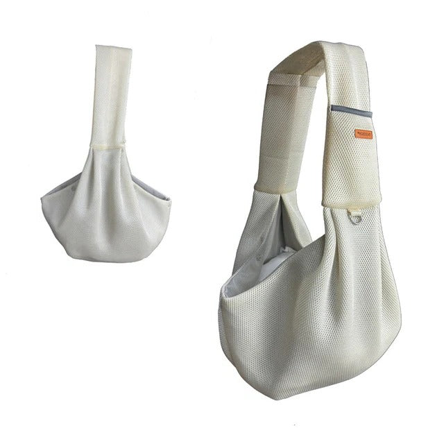 Lightweight & Breathable Crossbody Dog Sling Shoulder Bag