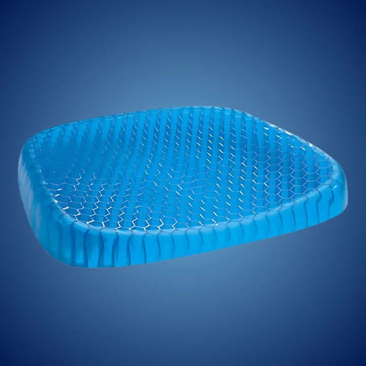 Orthopedic Gel Seat Cushion | Pressure Relief - Tailbone Pain - Lower Back Support - For Office Chair - Car - Wheelchair Use