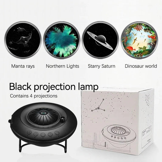 Galaxy Projector with Planetarium Effects for Home Theater, Kids Room, and Night Sky Ambiance