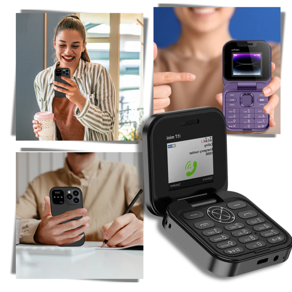 Dual Sim Small Folding Cell Phone