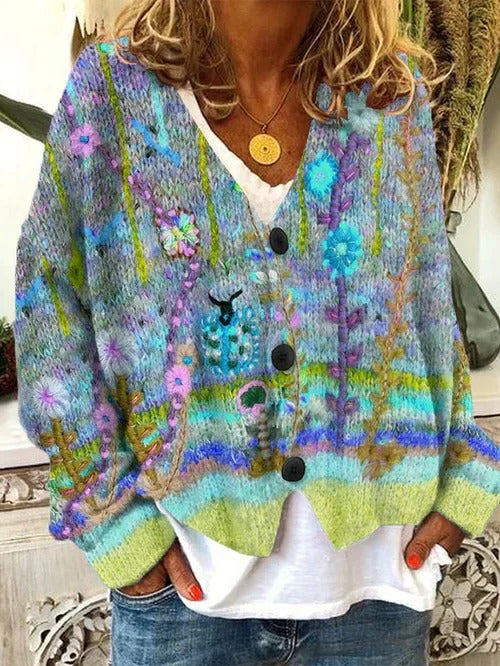 Retro Cardigan For Women