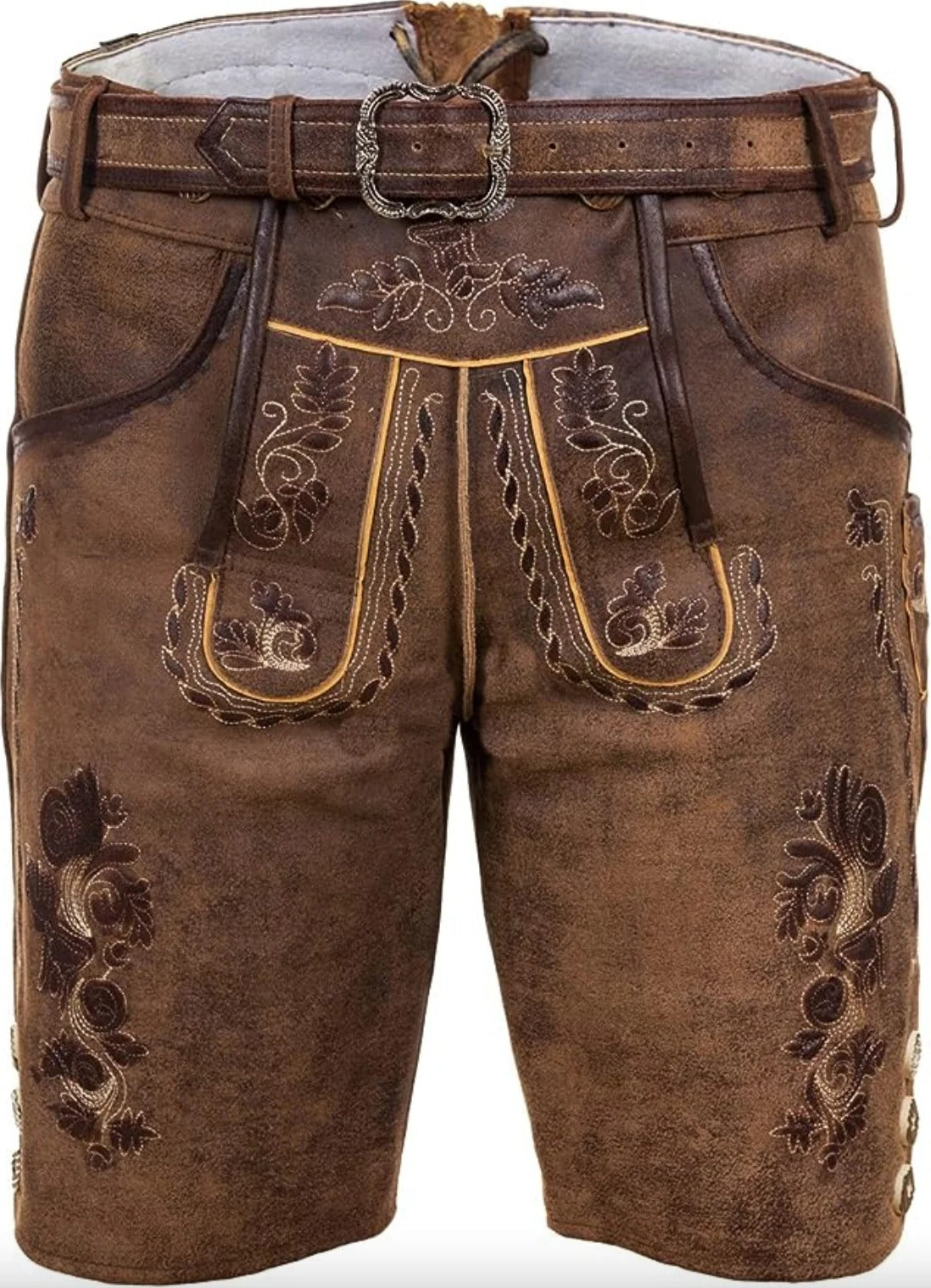 High-Quality Genuine Leather Trousers For Men