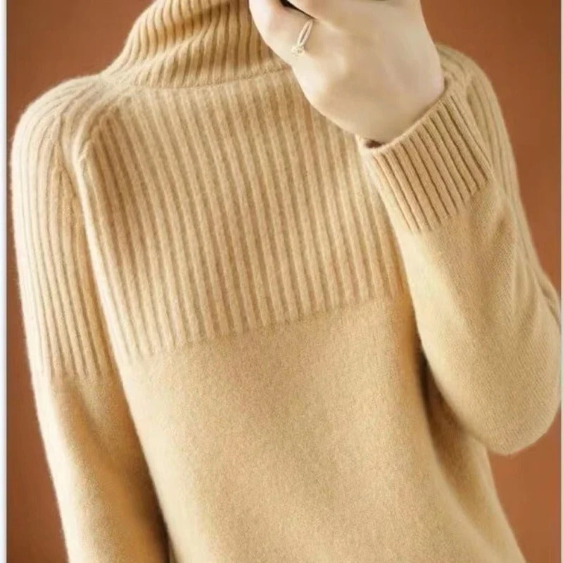 Women's Cashmere Sweater Turtleneck