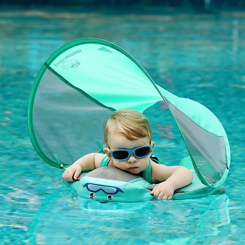 Infant & Toddler Safety Pool Floater With Sunshade