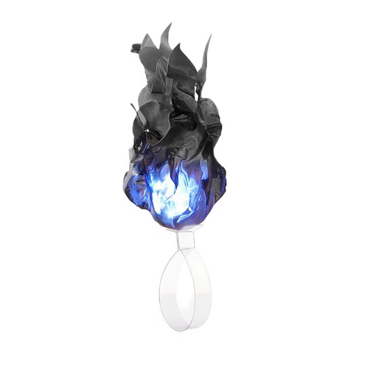 Halloween Floating Fireball Prop - LED Glowing Fireball Ornament