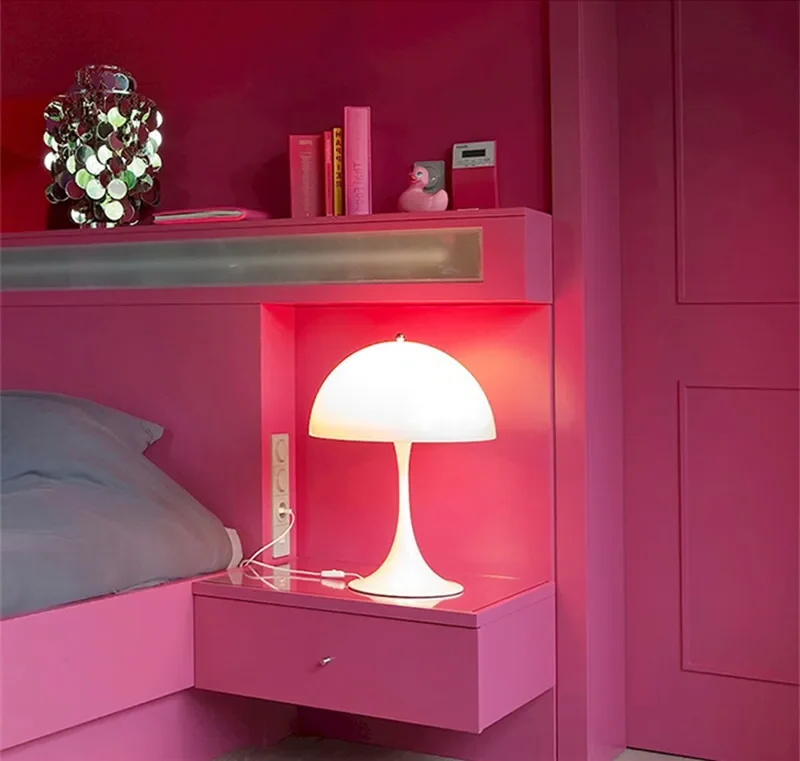 Retro Danish Table Lamp/ Floor Lamp - Iconic Mushroom Design for Modern Spaces