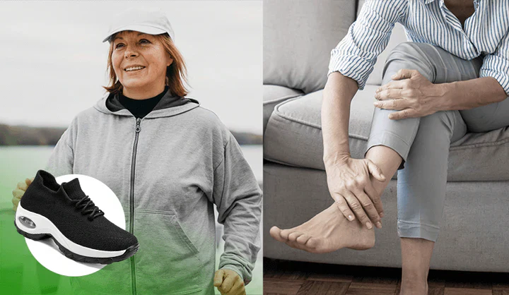 Orthopedic Shoes for Women with Air Cushion Support for Comfort and Stability