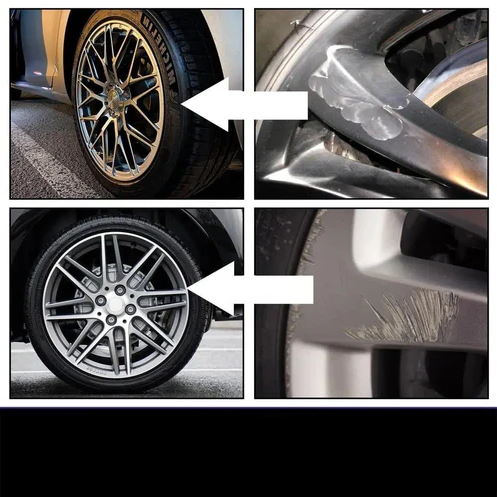 DIY Alloy Wheel Repair Kit - Rim Scrapes Scratches Remover