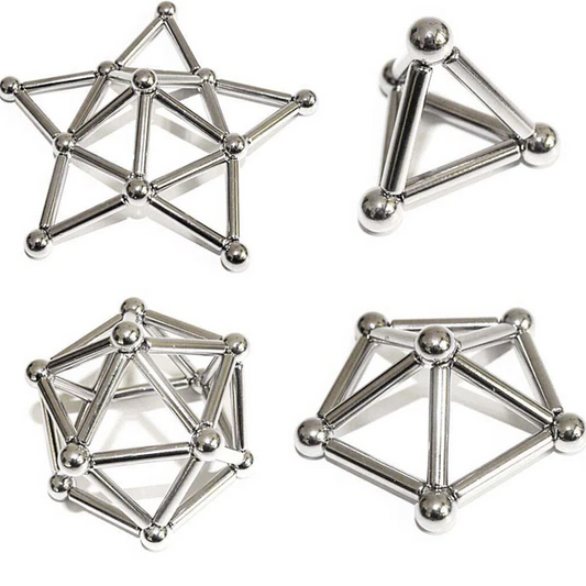 Magnetic Sticks & Balls For Innovative Toys Building