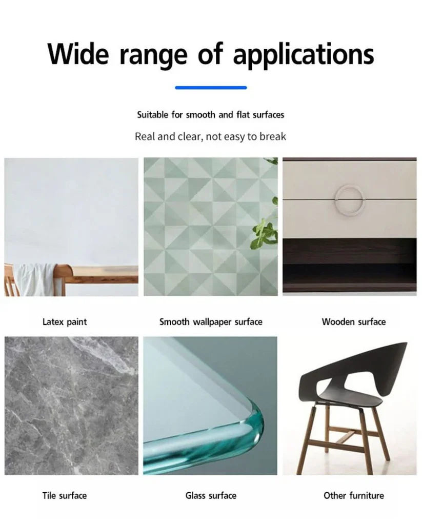 Adhesive Mirror | Oval Shape