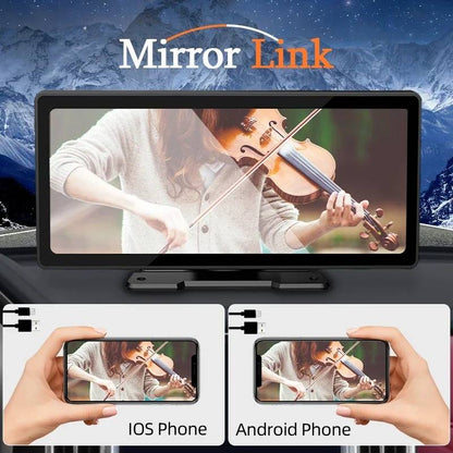 Touch Screen Car Stereo with Bluetooth and Backup Camera