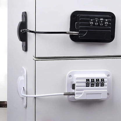 Secure Fridge Door Safety Lock with Code