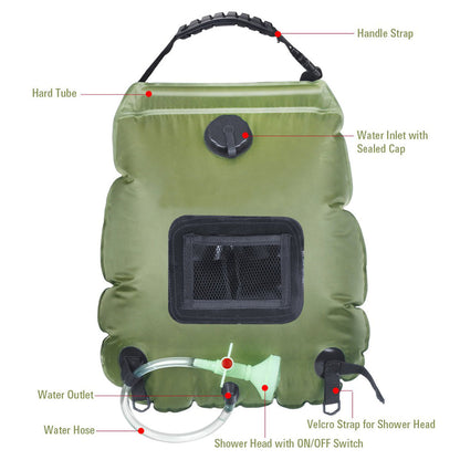 Outdoor Shower Water Bag