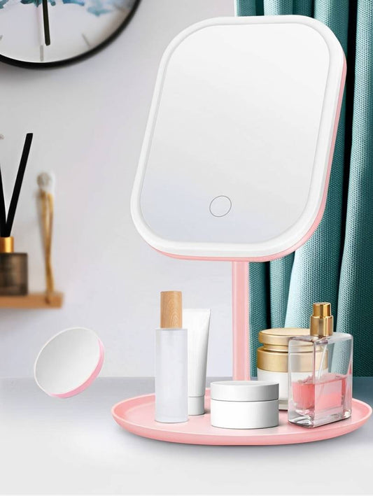 Portable Makeup Mirror with Lights