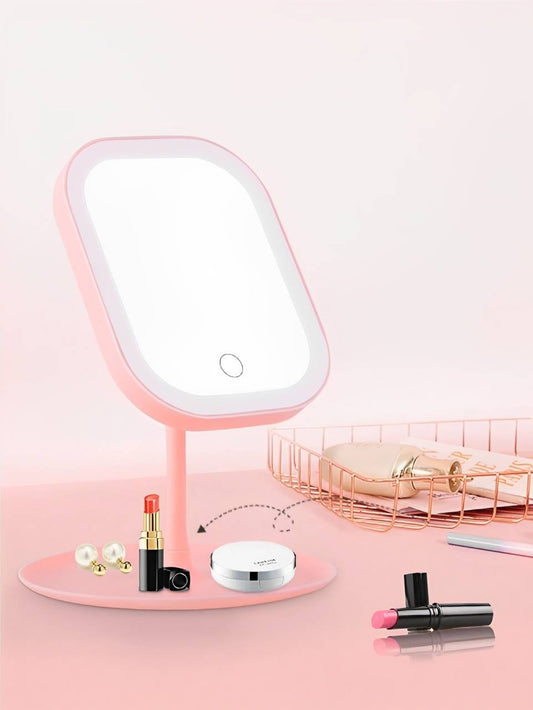Portable Makeup Mirror with Lights