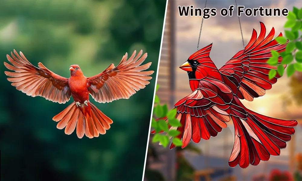 Hummingbird Suncatcher Colorful Window Hanging