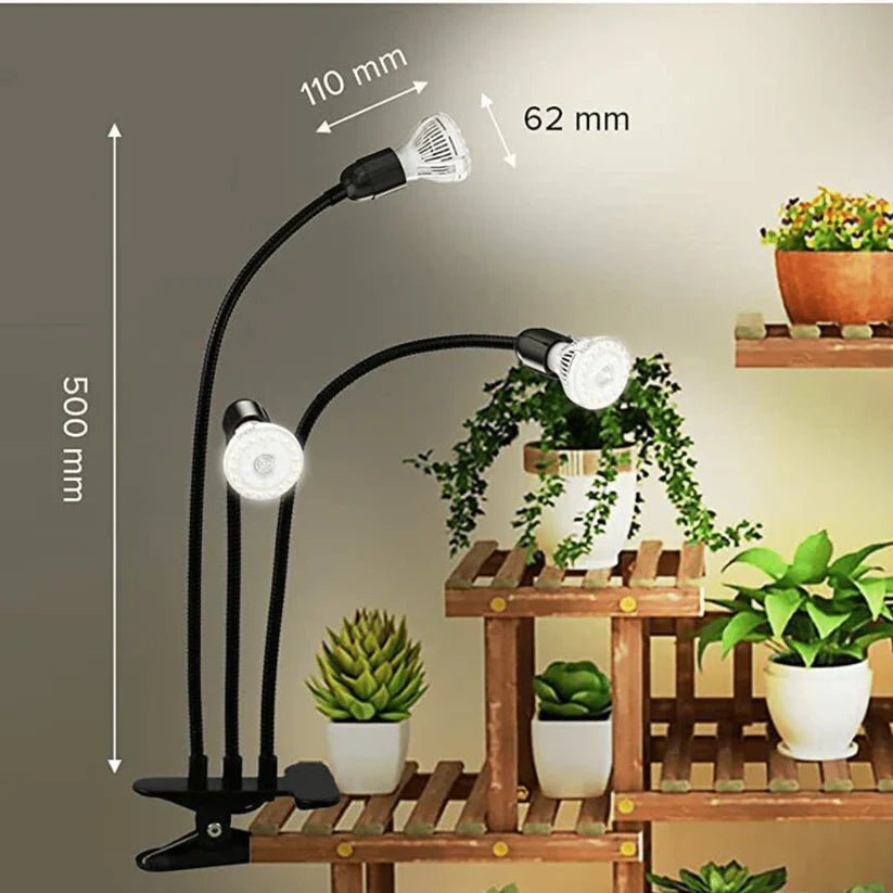 Full Spectrum Gooseneck LED Indoor Greenhouse Plant Grow Lamp Lights