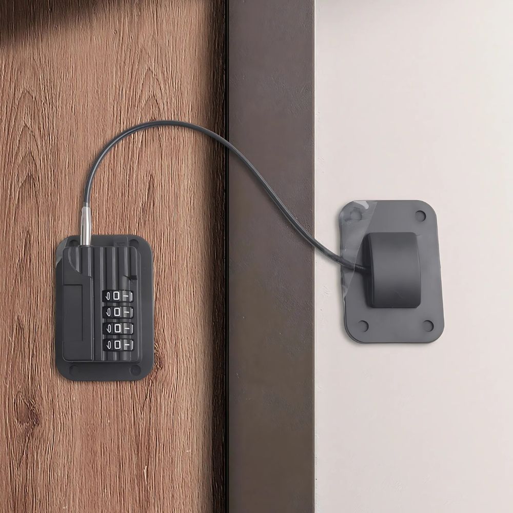 Secure Fridge Door Safety Lock with Code