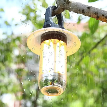 2 PCS LED Rechargeable Tent Light Camping Lantern