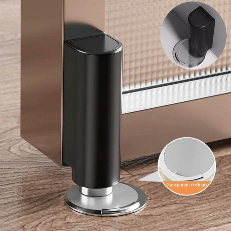 Heavy Duty Magnetic Door Stopper with Wall Protector