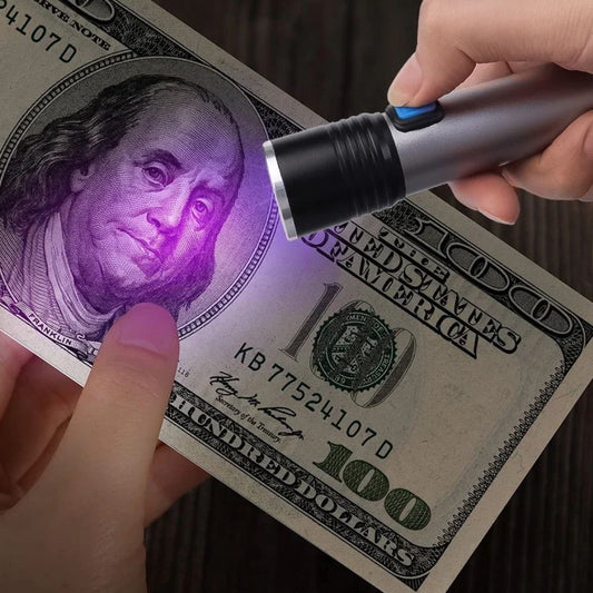 Handheld Blacklight UV Ultraviolet Urine Detector Flashlight