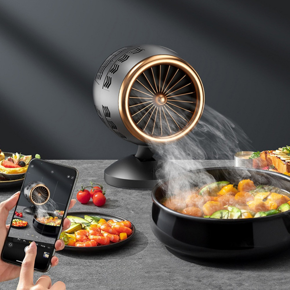 Compact Portable Range Hood Cooker Exhaust Fan