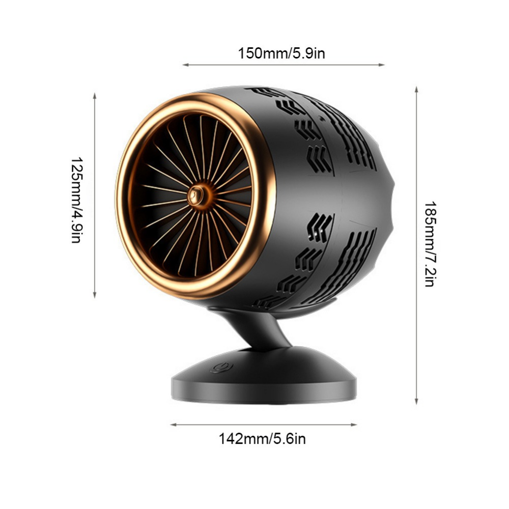 Compact Portable Range Hood Cooker Exhaust Fan