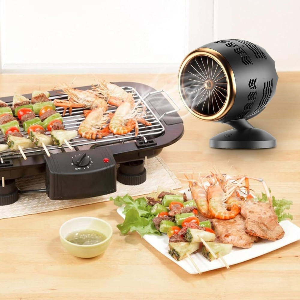 Compact Portable Range Hood Cooker Exhaust Fan