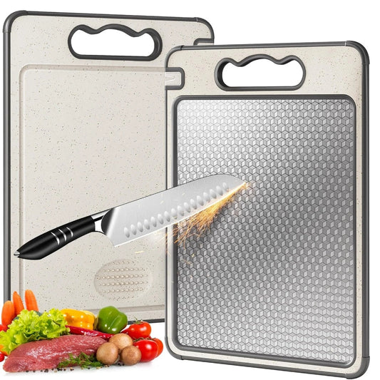 Scratch Resistant Stainless Steel Cutting Board