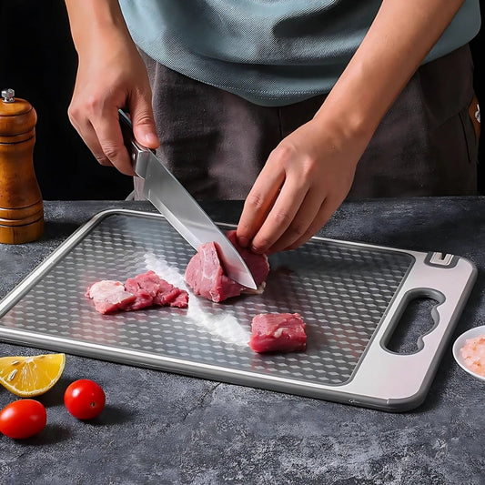 Scratch Resistant Stainless Steel Cutting Board