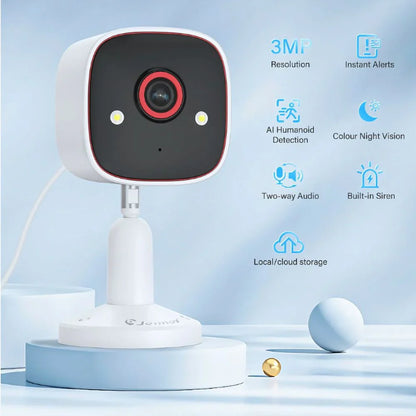 Home Security Surveillance Camera with Two Way Microphone