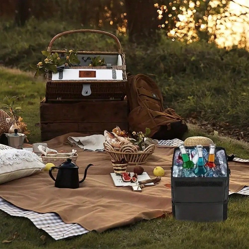 Free Hanging Waterproof Car Trashcan Bin