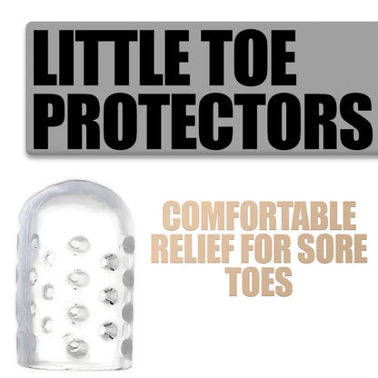 Silicone Anti-Friction Toe Protectors