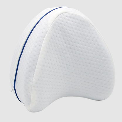 Orthopedic knee and leg pillow with memory foam