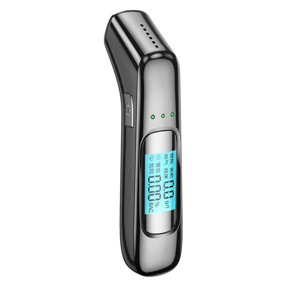 USB Rechargeable Breathalyzer with Digital Display
